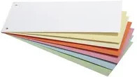 Soennecken Trennstreifen oeco in Weiß und Mehrfarbig aus Papier mit Blauer Engel und Oeko-Tex Zertifizierung - Bild 1