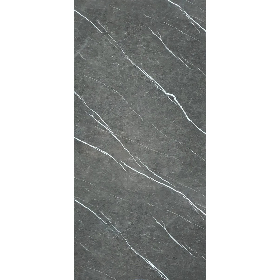 Aluverbund24 PVC Wandpaneele Nero-Black in Marmor-Optik Hochglanz, Breite: 122 cm, Höhe: 244 cm - Bild 2