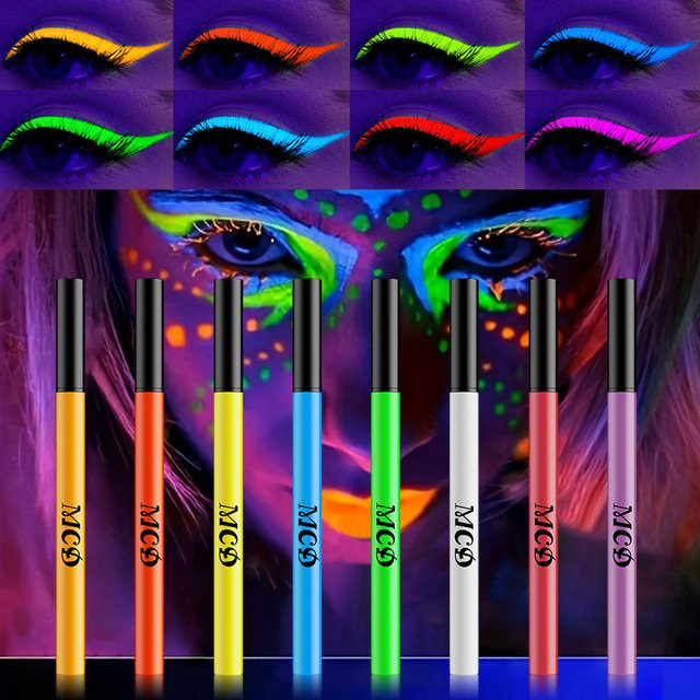 MCD Gesichts- und Körperbemalung, Neon, Blau, Grün, Unisex - Bild 1
