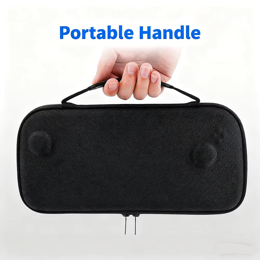 Asus Hartschalen-Aufbewahrungsbox für ROG Ally X und Xbox, tragbarer und wasserabweisender Spielkarten-Organizer in Schwarz - Bild 6