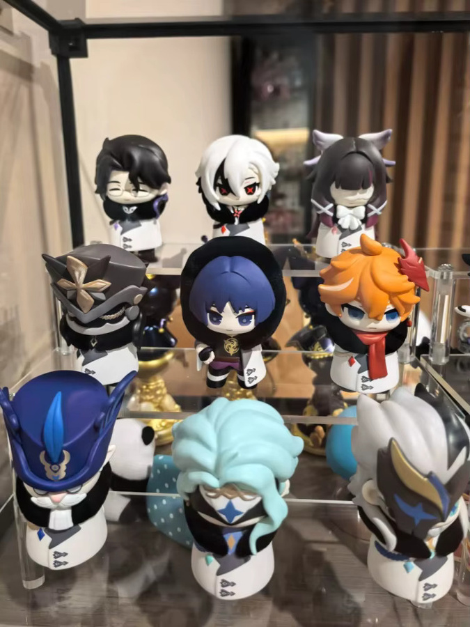 Bandai Genshin Impact Fools Executive Series Q Blind Box, Mini Doll Collection, Desktop Ornament - Bild 4