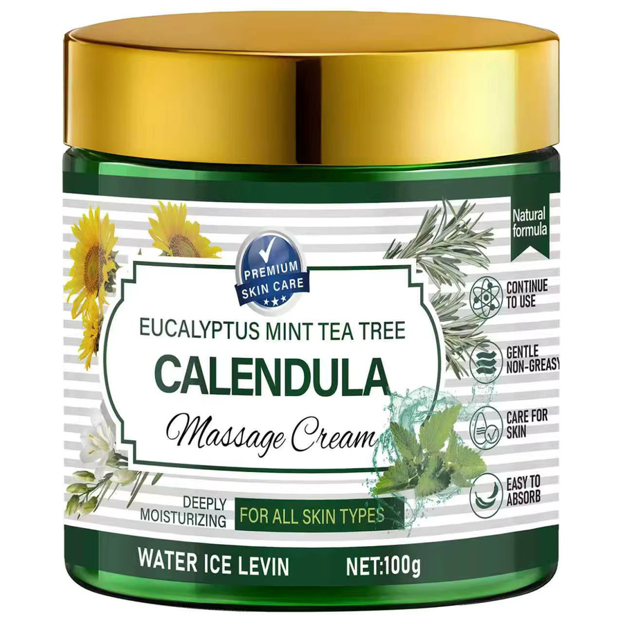 Levin Calendula Massagecreme, 100 g, Unisex - Bild 4