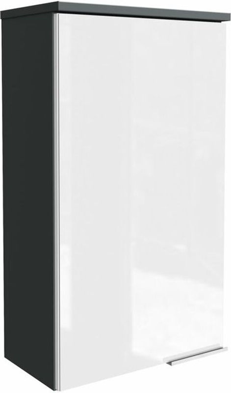 Fackelmann Bad-Hängeschrank Kara mit Soft-Close-Tür, B/T/H: 40,5 x 22,5 x 69,6 cm, Anthrazit oder Weiß - Bild 3