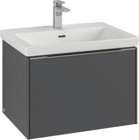 Villeroy & Boch Waschtischunterschrank Subway 3.0 in Grau Matt, B/T/H: 62,2 x 42,9 x 47,8 cm - Bild 1