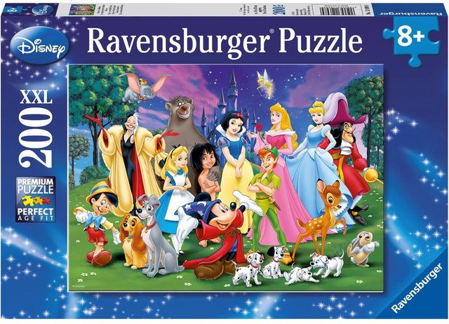 Ravensburger Disney Kinderpuzzle Disney-Figuren 200 Teile - Bild 2