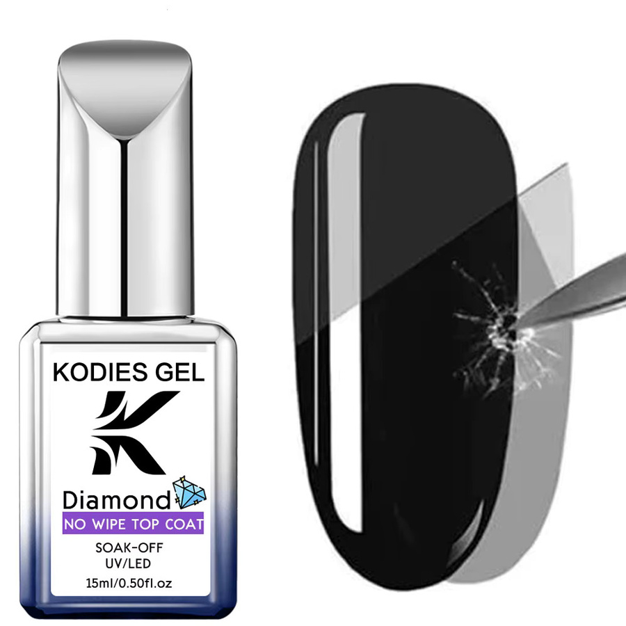 KODIES GEL Diamond Top Coat, Glänzend, 15 ml - Bild 3