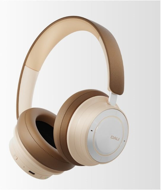 DALI IO-8 Bluetooth Over-Ear-Kopfhörer in White und Beige - Bild 1