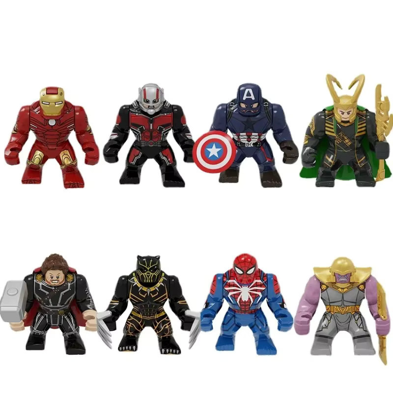 Hot Toys Avengers Bausteine, Superhelden, Thanos Iron Man, Spider-Man, Blockspielzeug - Bild 2