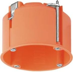 Kaiser Deckenleuchten-Anschlussdose für Hohlwand in Orange aus Metall 9063-50 - Bild 1