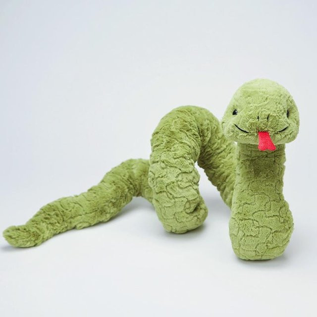 Yiran toy Steve Schlange, Plüschtier, Grün, ab 3 Jahre - Bild 1