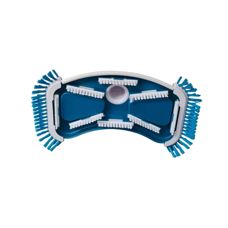 Pool Supply Deluxe Gewichteter Butterfly Pool Staubsaugerkopf mit Seitenbürsten in Blau - Bild 2
