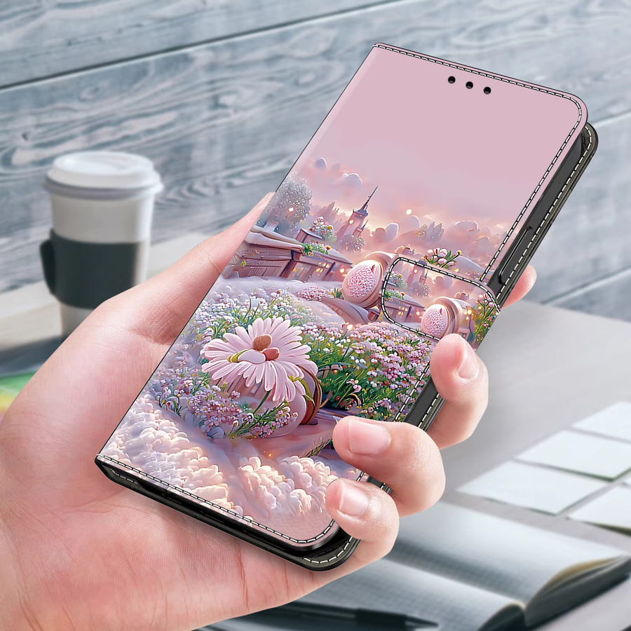 3D Magnetische Flip Brieftasche aus Leder für Xiaomi Redmi Note und Pro Modelle in Multicolour - Bild 2