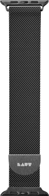LAUT Uhrenarmband Edelstahl, schwarz, 42/44 mm, Unisex - Bild 1