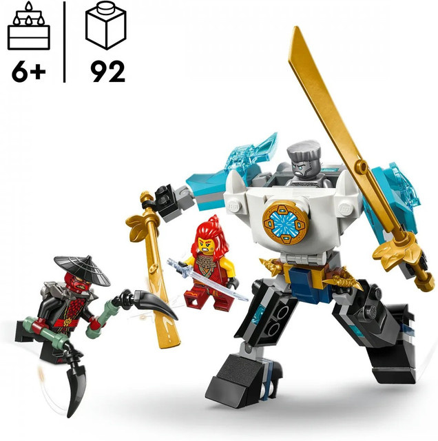 LEGO Ninjago Zanes Action-Mech Konstruktionsspielzeug ab 6 Jahren - Bild 3