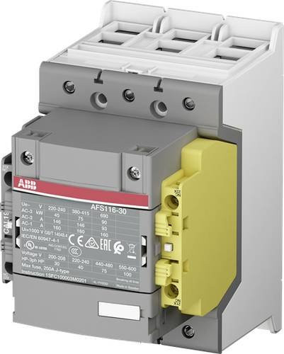 ABB AFS116-30-12-14 Schütz mit 4 Schließern und 2 Öffnern 55kW in Grau - Bild 1