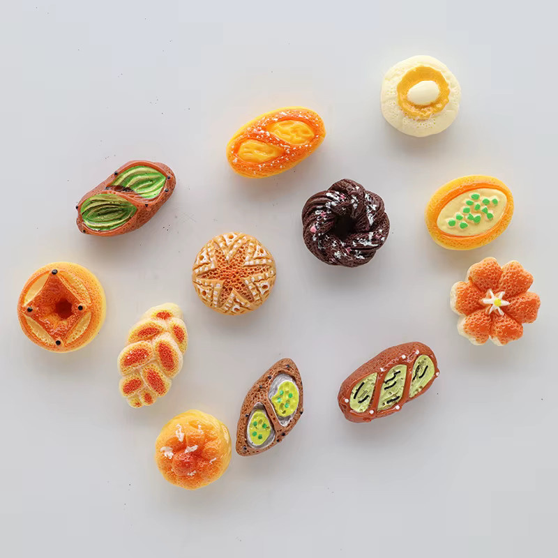 Mognot Donut Kühlschrankmagnet aus Harz in Multicolor, 3D Cartoon Design - Bild 1