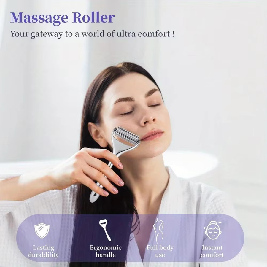 DUTRIEUX Massageroller, Akupunkturrolle, Silber, Unisex - Bild 2