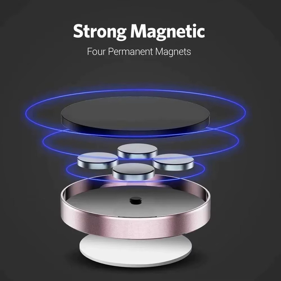 Magnetische Auto Smartphone Halterung für iPhone, Samsung und Xiaomi zur GPS-Unterstützung - Bild 3