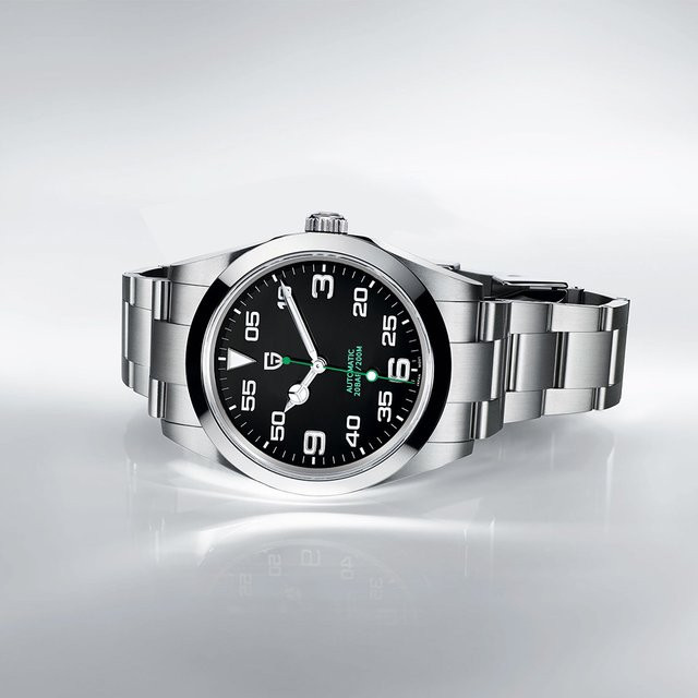 Pagani Design Armbanduhr, Automatik, Edelstahl, Saphirglas, 40 mm, Herren - Bild 1