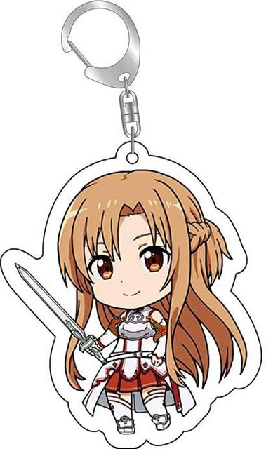 CHIC STUDIO Schlüsselanhänger Plastik, Anime, Beige, Unisex - Bild 1