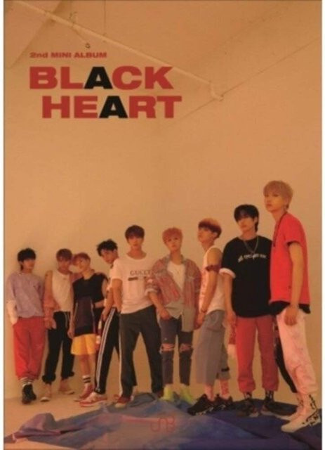 UNB CD Schwarzes Herz: 2. Mini-Album Schwarze Version K-Pop aus Südkorea - Bild 1