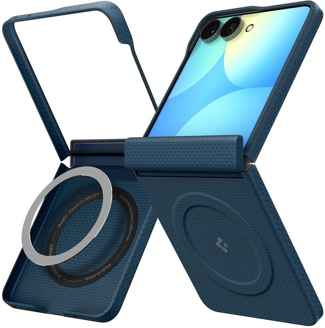 Spigen Air Skin MagSafe Schutzhülle für Samsung Galaxy Z Flip8 F776 in Marineblau - Bild 1