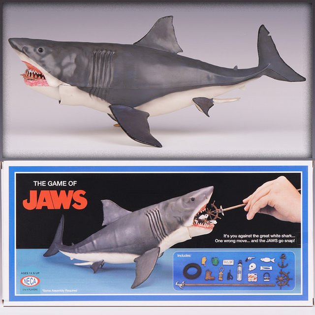 Bandai Jaws Great White Shark Actionfigur, Einzelfigur, ab 14 Jahre - Bild 1