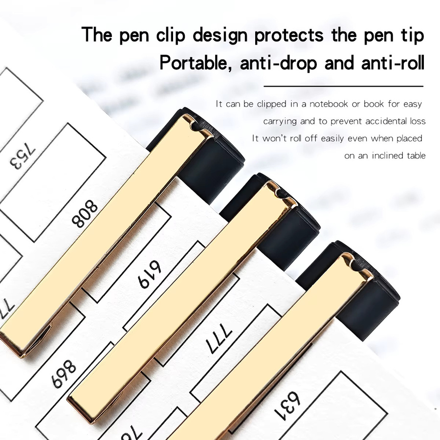 Haile Manga Marker Set mit Brush und Fine Nadelspitze in Schwarz für Skizzen und Kunstzeichnungen - Bild 4