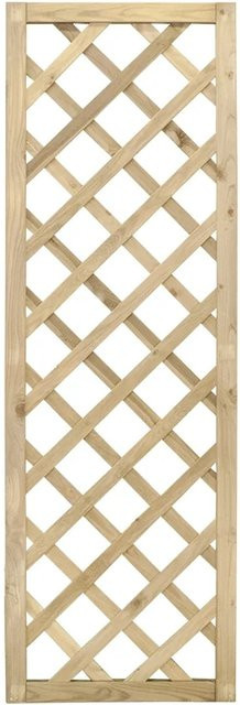 Druckimprägniertes Diagonalrankgitter in Grün B: 60 cm, H: 180 cm - Bild 1