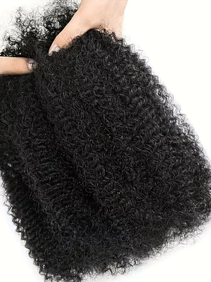 Afro Kinkys Bulk Kunsthaar für Dreadlock-Erweiterungen, Unisex - Bild 7