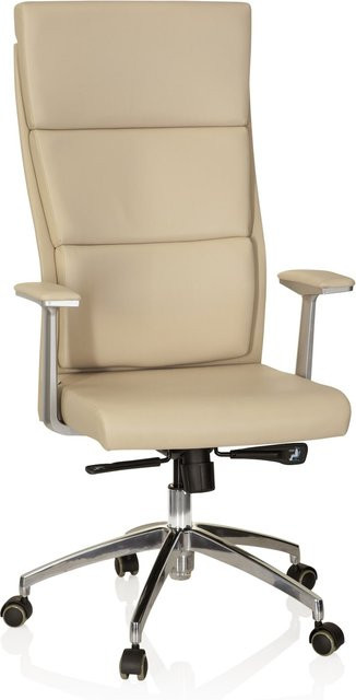 hjh OFFICE Luxus Chefsessel MONZA 20 aus Nappaleder mit Armlehnen - Bild 1