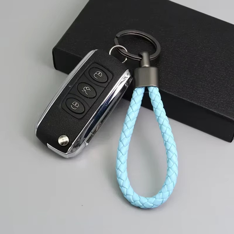 Schlüsselanhänger Leder, Metall, Herren - Bild 3
