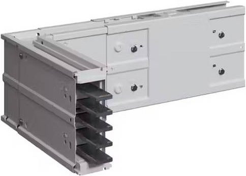 Hager unibar M L-Element vertikal oben KEM39S05N1LMF in Grau aus Stahl - Bild 1