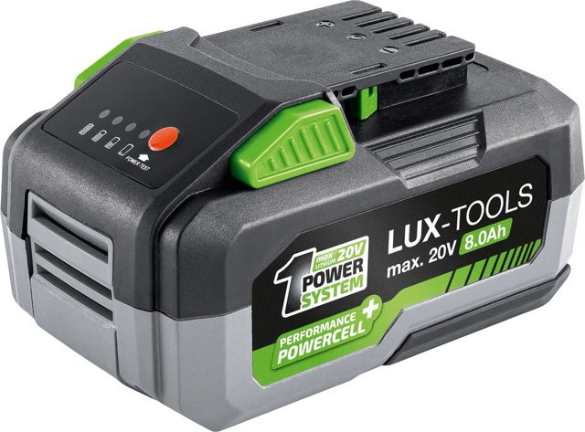 LUX-TOOLS Akku AK-20/8.0 20 V 8 Ah PowerSystem - Bild 1