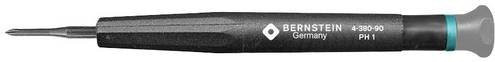 BERNSTEIN Kreuzschlitz-Schraubendreher für Elektronik 4-380-90 Schwarz Klingenlänge: 17 mm - Bild 1