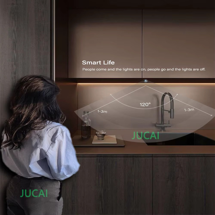 Intelligenter Infrarot-Induktionssensor für Kleiderschrank-LED-Lichtschalter mit automatischem Ein/Aus für Einzel- oder Doppeltüren, 12 V/24 V Dupont-Leitung - Bild 3