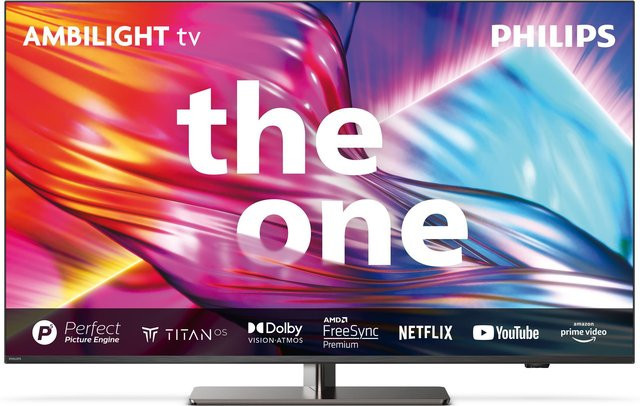 Philips 55PUS8949 LED TV in Schwarz mit 4K UHD, Wi-Fi und Bluetooth - Bild 1