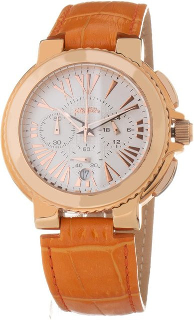 Fossil Armbanduhr, Quarz, Edelstahl, Weiß, 40 mm, Damen - Bild 1