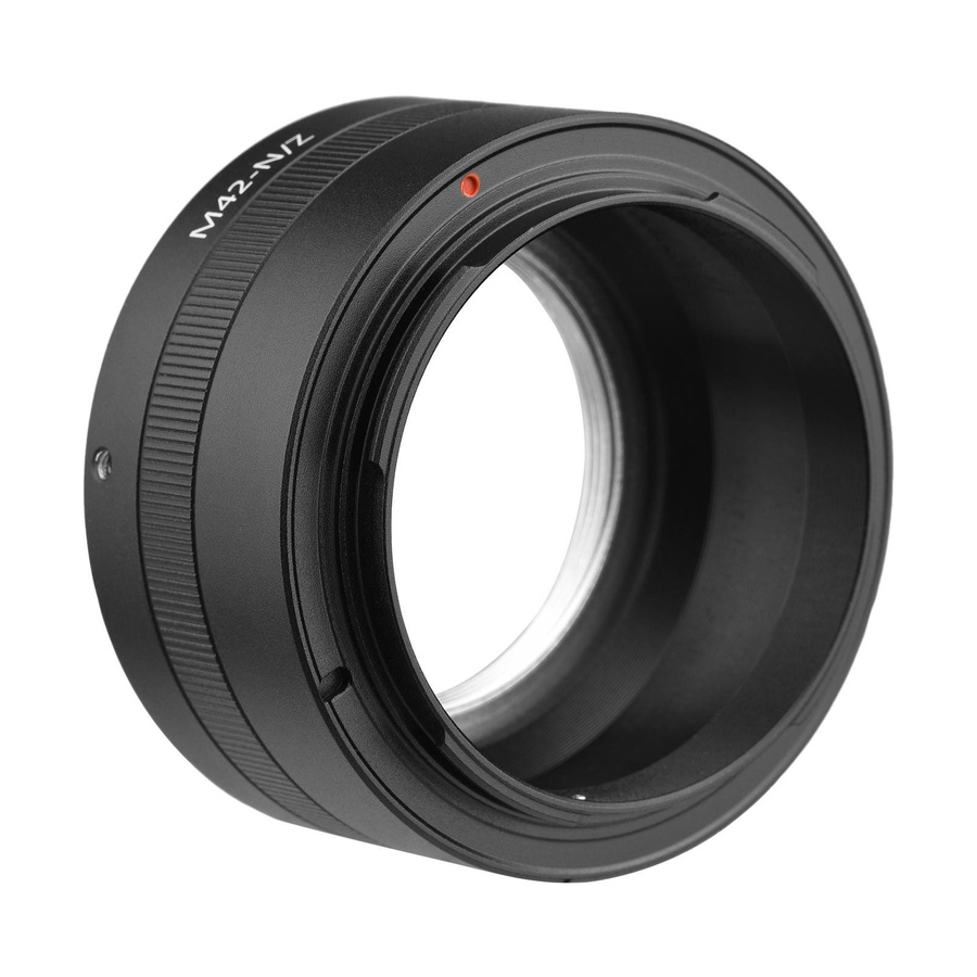 Andoer Manueller Objektiv-Adapterring M42 auf Nikon Z-Mount aus Aluminiumlegierung, Schwarz - Bild 2