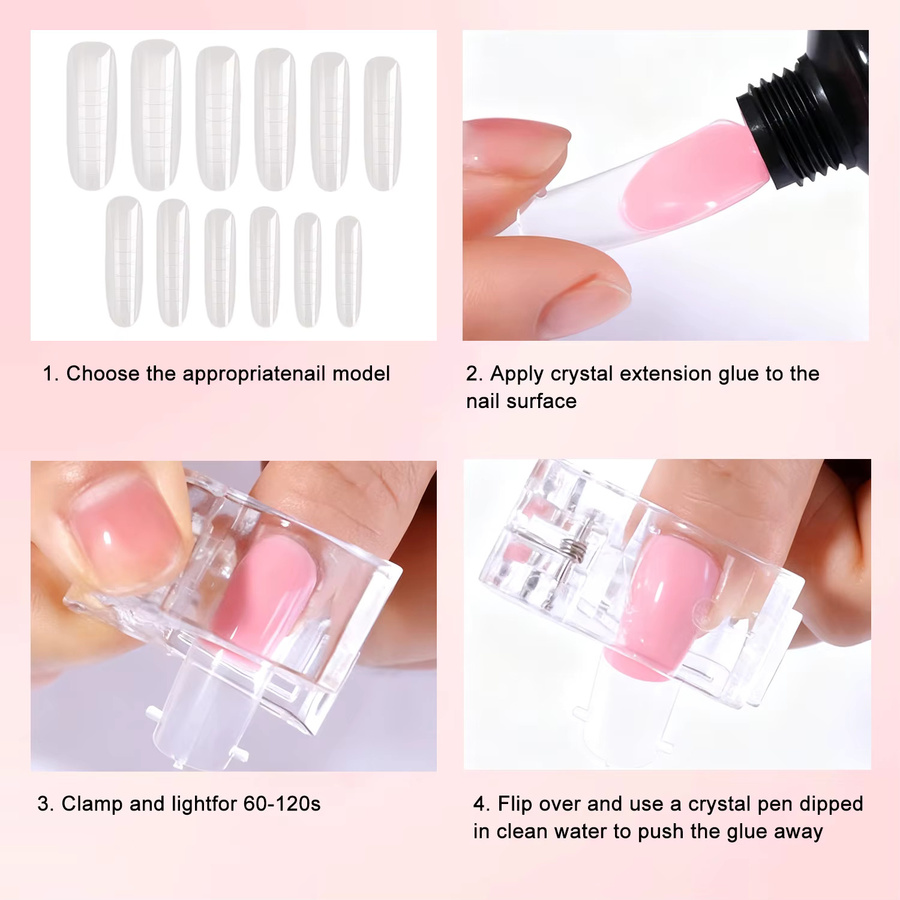 DUOLINGDAI Poly Gel Verlängerungsgel, 15 ml, Transparent, Glänzend, Damen - Bild 3