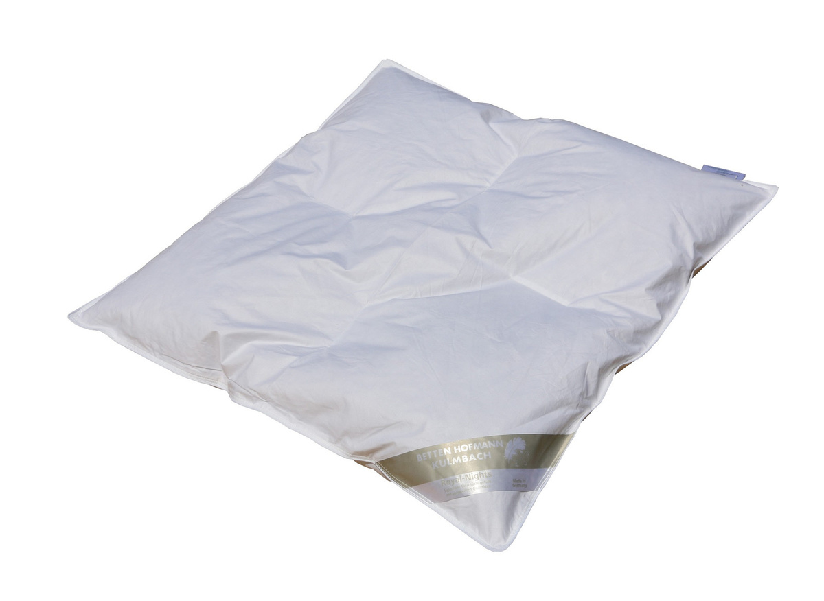 Betten Hofmann Baby Ganzjahres Daunendecke aus 100% Daunen, Farbe: Weiß, B/B: 80 x 80 cm - Bild 1