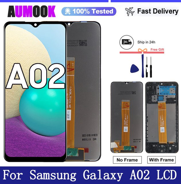 Samsung Galaxy A02 A022F LCD-Display mit Touchscreen-Digitizer in Schwarz, 6,5 Zoll Bildschirmersatz - Bild 1
