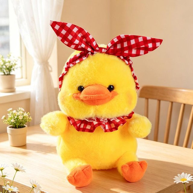 Kawaii Ente mit großem Schnabel, Plüschtier, Gelb, 1-teiliges Set, ab 14 Jahren - Bild 1