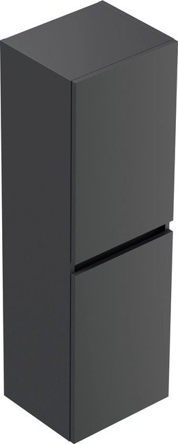 Posseik Badezimmer Hochschrank Limes Wandmontage mit SoftClose in Anthrazit, Höhe: 112,2 cm - Bild 1