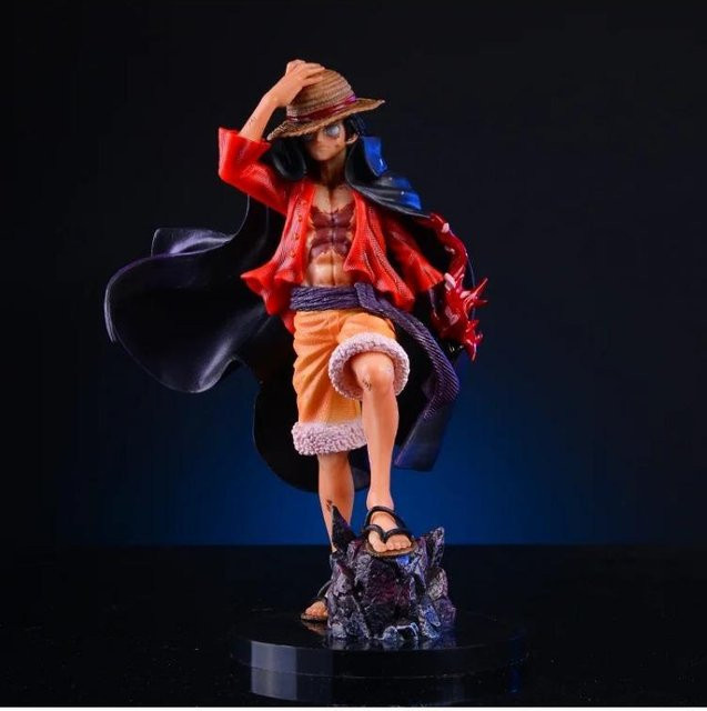 Yiran toy 1 One Piece Luffy Actionfigur Monkey D. Luffy 25cm weiß - Bild 1