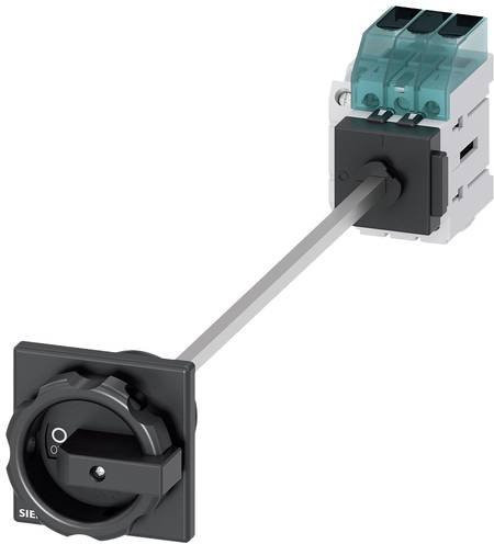 Siemens Lasttrennschalter Schwarz 3polig 63A 16mm² 1 Schließer 1 Öffner 690 V/AC 3LD34481TK51 - Bild 1