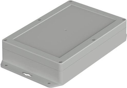 Bopla Euromas X XT Flansch-Gehäuse aus ABS in Lichtgrau RAL 7035, B/T/H: 209,70 x 139,80 x 45,10 cm - Bild 1