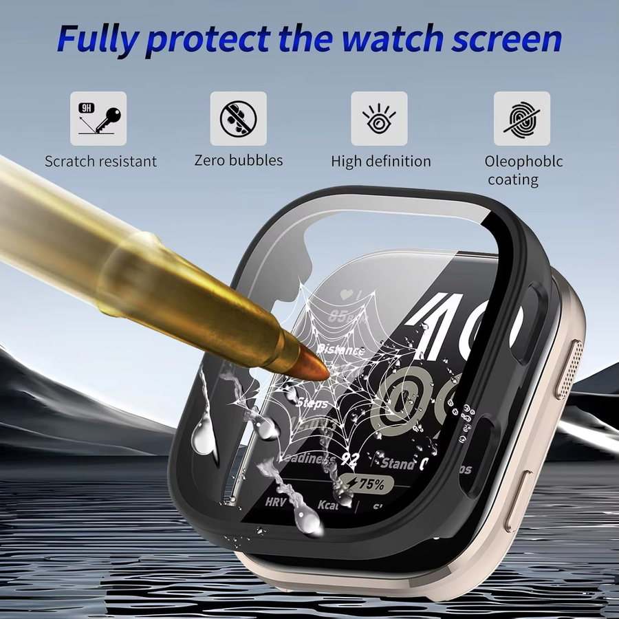 Displayschutzfolie für Amazfit Bip 6, Schwarz, Unisex - Bild 4