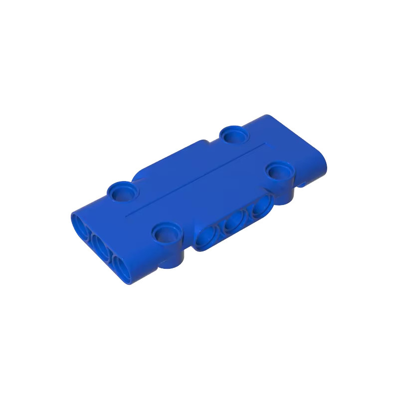 Gobricks Technic Panel Bricks, 10-teiliges Set, Blau - Bild 2