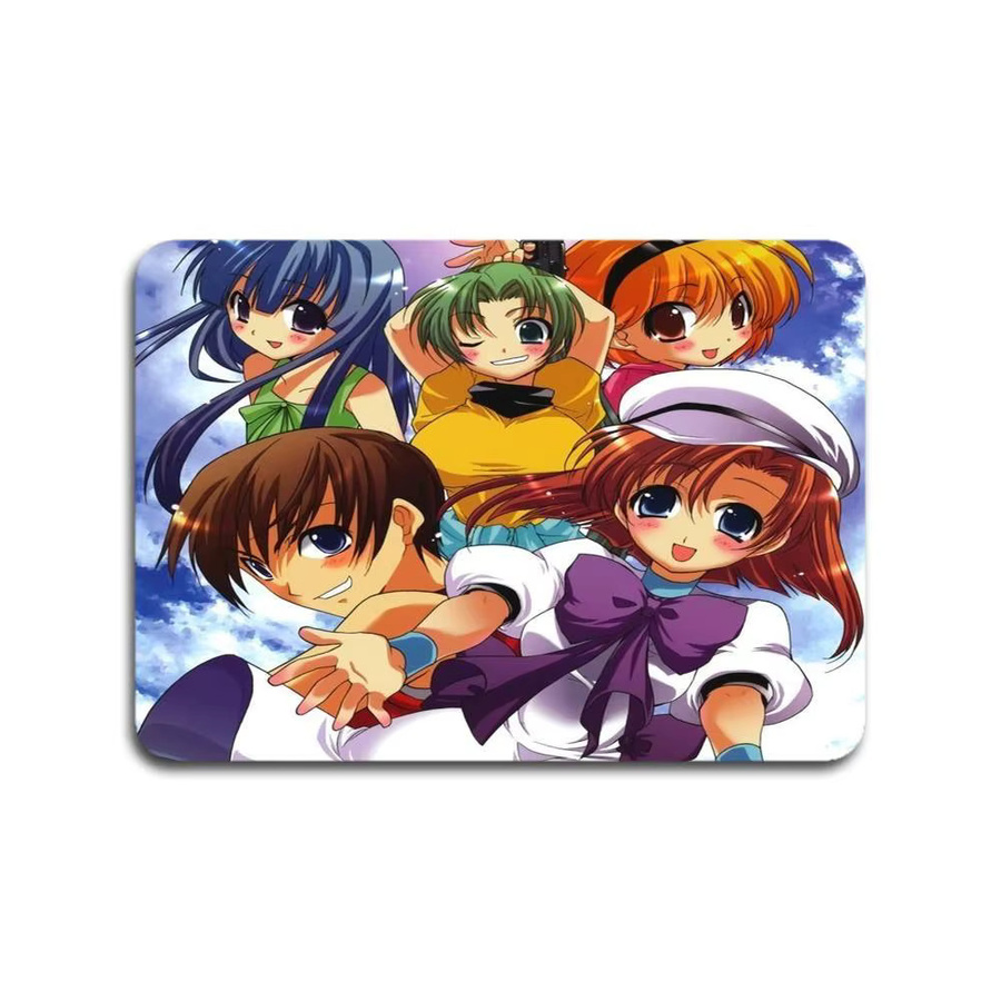 Rastar Anime Higurashi When They Cry Mauspad in Multicolour als rutschfeste Schreibtischunterlage für Maus und Tastatur - Bild 4
